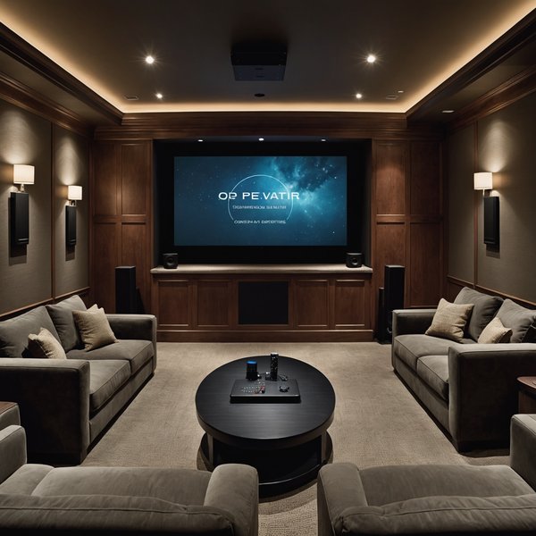 Wie richtet man ein Heimkino mit minimalem Platzbedarf ein?