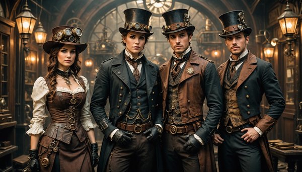 Der ultimative leitfaden für steampunk-kostüme und accessoires